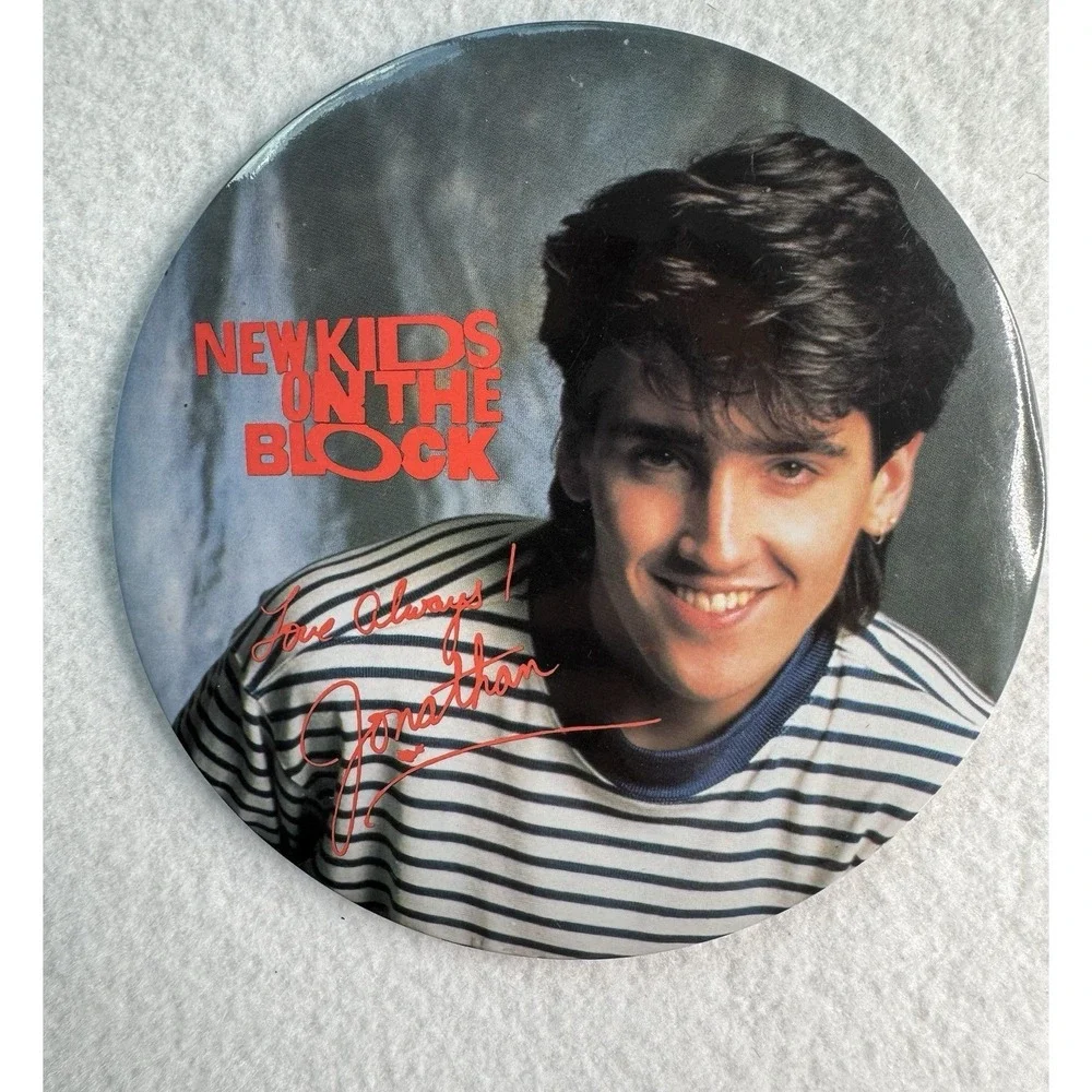 Vintage 1989 NKOTB New Kids On The Block Jumbo Large 6